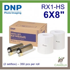 DNP DS-RX 1 DYE-SUB 6X8 HS (2 SET/BOX)-350 PCS PER ROLL